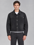 Boxy fit jeans jacket